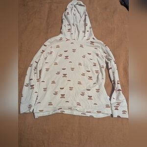 Organic Cotton Jax & Lennon Half Moon Hooded Sweater 3/4T